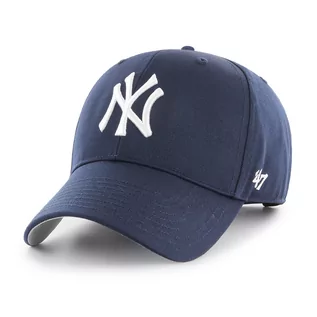 Czapki dla dzieci - 47 Brand, Czapka z daszkiem dziecięca MLB New York Yankees Kids Cap, B-RAC17CTP-NY, Granatowa - grafika 1