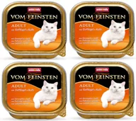 Mokra karma dla kotów - Animonda vom Feinsten Classic Drób i Cielęcina 100g 83-437 - miniaturka - grafika 1