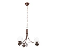 Lampy sufitowe - Brilagi - Żyrandol na łańcuchu COTTAGE 3xG9/40W/230V dąb/biały - miniaturka - grafika 1