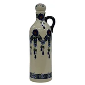 Domowy wyrób alkoholu - Ceramiczna butelka z korkiem Ceramika Bolesławiec - miniaturka - grafika 1