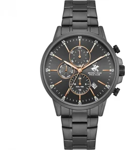 Zegarek Zegarek męski BEVERLY HILLS BP3727X.660 czarny fashion na prezent - Zegarki męskie - miniaturka - grafika 1