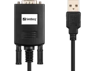 Rozgałęźniki i multiswitche do TV-SAT - Redukcja Sandberg USB Serial port 9pin 133-08) Srebrna - miniaturka - grafika 1