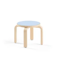 Meble do szkół i przedszkoli - Stołek dla dzieci DANTE, wys. 260 mm, niebieski - miniaturka - grafika 1