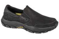 Półbuty męskie - Skechers Respected - Calum 204480-BBK, Męskie, półbuty, Czarne - miniaturka - grafika 1