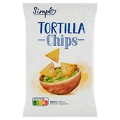 Chipsy - Simpl Tortilla Chipsy kukurydziane 300 g - miniaturka - grafika 1