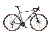Rowery - Rower gravelowy KTM X-Strada 20 Elderberry Matt - L - miniaturka - grafika 1