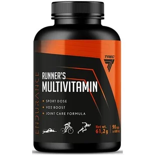 Trec Endurance Runner's Multivitamin 90caps - Witaminy i minerały dla sportowców - miniaturka - grafika 1