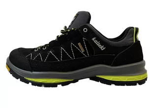 Buty turystyczne męskie Kaiteki 12501 czarny - Buty trekkingowe męskie - miniaturka - grafika 1