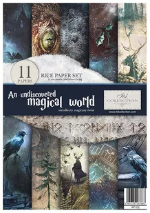 Zestaw kreatywny ITD RP002 An undiscovered magical world - Decoupage - miniaturka - grafika 1