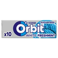 Gumy do żucia, lizaki, dropsy - Orbit White Fresh Mint 10 - miniaturka - grafika 1