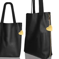 Torebki damskie - Worek ze złotymi zamkami - miniaturka - grafika 1