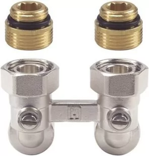 Honeywell Zawór odcinający podwójny kątowy 2-rur. z odcięciem 1/2&quot; V2495EY0 - Akcesoria grzewcze - miniaturka - grafika 2