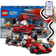 Klocki - LEGO CITY AUTKO BOLID - F1 Pit Stop Ferrari (60443) LEGO PREZENT NA ŚWIĘTA URODZINY DLA DZIECI + EBOOK-2 - miniaturka - grafika 1