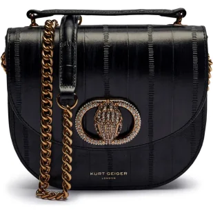 Kurt Geiger Skórzana torebka na ramię 690-CHELSEA - Torebki damskie - miniaturka - grafika 1