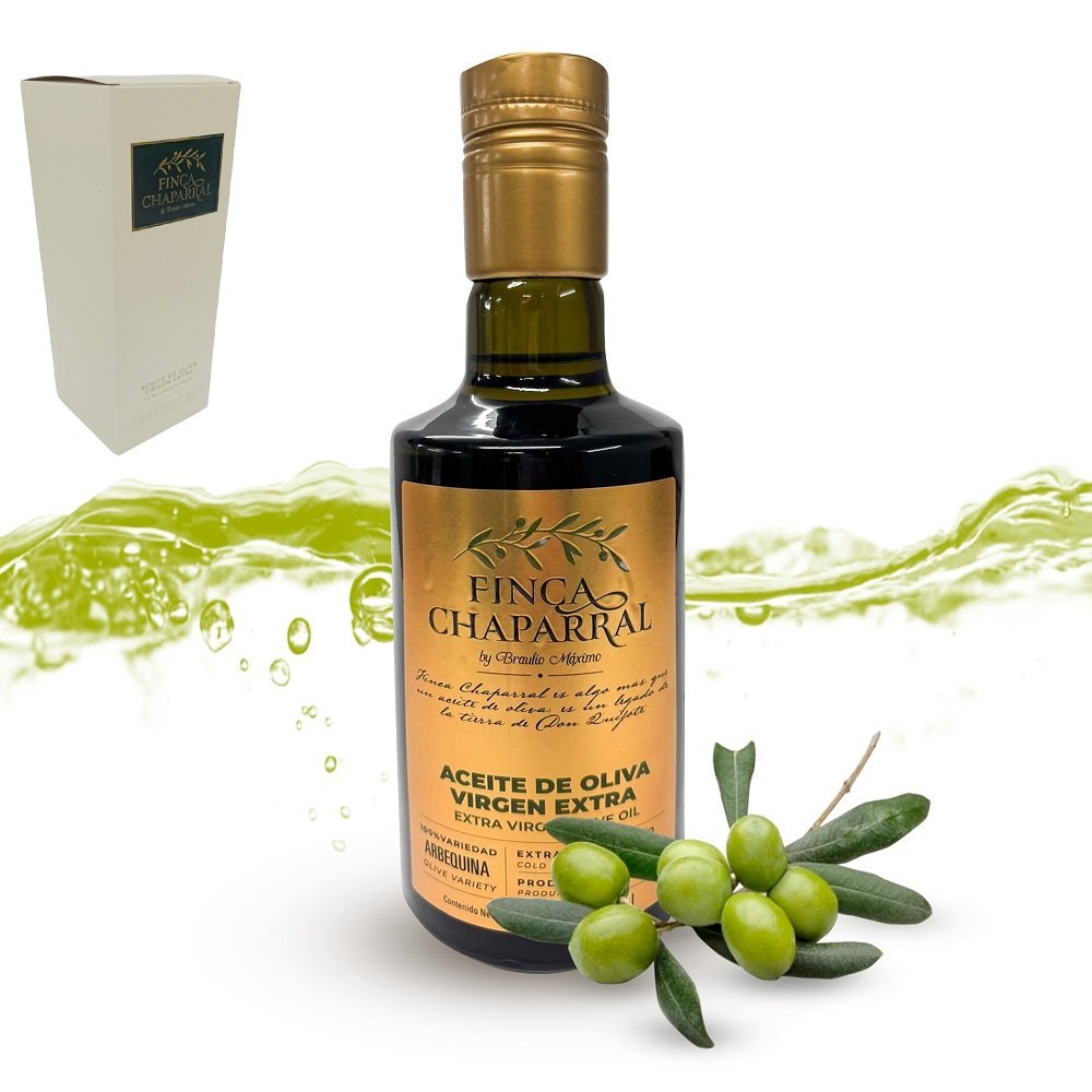 Hiszpańska oliwa z oliwek Extra Virgin Finca Chaparral Arbequina 500ml