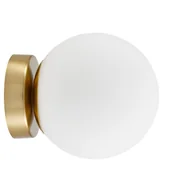 Lampy ścienne - LAMPA ŚCIENNA KINKIET NOWOCZESNY KLASYCZNY ZŁOTY MARSIADA - miniaturka - grafika 1