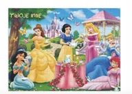 Puzzle - Puzzle ŚWIĄTECZNE Księżniczki Kopciusze A3 252 el z Nadrukiem +IMIĘ Pudełko - miniaturka - grafika 1