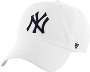 Czapki męskie - 47 Brand New York Yankees MLB Clean Up Cap B-RGW17GWS-WHA Rozmiar: One size - miniaturka - grafika 1
