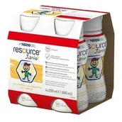 Żywienie medyczne - Resource Junior waniliowy w dwupaku (2x) 4 x 200 ml - miniaturka - grafika 1