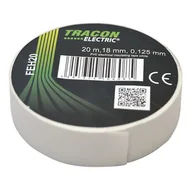 Inne mocowania - Praxa Tracon Electric izolacyjna 20mx18mm biała FEH20 - miniaturka - grafika 1