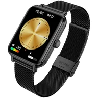 Smartwatch - Garett GRC Classic Czarny Stalowy - miniaturka - grafika 1