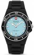 Zegarki męskie - Zestaw męski SWISS MILITARY SMWGN0001186 niebieski sportowy do nurkowania - miniaturka - grafika 1