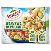 Dania mrożone - Hortex Warzywa na patelnię z ziołami i papryką 450 g - miniaturka - grafika 1