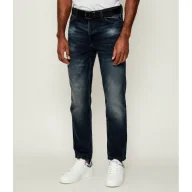 Spodnie męskie - HUGO Jeansy 634 Tapered fit - miniaturka - grafika 1