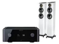 Zestawy stereo - Rotel Michi X5 S2 (czarny) + Vela FS407.2 (biały) - miniaturka - grafika 1