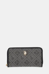 U.S. Polo Assn. portfel New Hampton damski kolor czarny WIUN26225WVP - Portfele - miniaturka - grafika 1