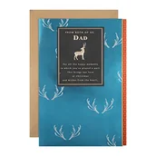 Kartki okolicznościowe i zaproszenia - Hallmark Hallmark Kartka świąteczna dla taty od obu - współczesny wzór graficzny z efektem 3D 25520693 - miniaturka - grafika 1