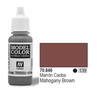 Akcesoria i części modelarskie - Vallejo Mahogany Brown MC139 70846 - miniaturka - grafika 1