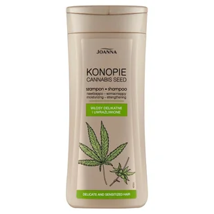 Joanna Konopie szampon nawilżająco-wzmacniający 200ml - Szampony do włosów - miniaturka - grafika 2