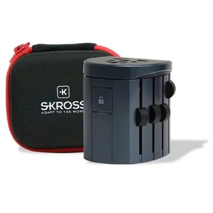 Adapter podróżny SKROSS Alpha 1.104100 (Uniwersalny) - Kostki, złączki, wtyczki - miniaturka - grafika 1