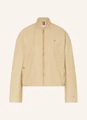 Kurtki damskie - Tommy Hilfiger Bluzon beige - miniaturka - grafika 1