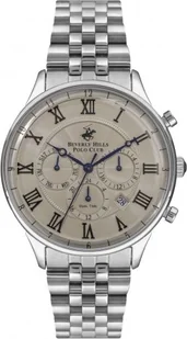 Zegarek Zegarek męski BEVERLY HILLS BP3237X.340 stalowy fashion na prezent - Zegarki męskie - miniaturka - grafika 1
