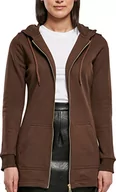Swetry damskie - Urban Classics Damska parka dresowa Sweter kardigan Kobiety , brązowy , L - miniaturka - grafika 1
