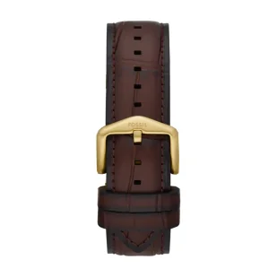 Brązowy pasek skórzany Fossil 22 mm Carraway FS6011 ★ % SALE % ★ Kup teraz, zapłać za 30 dni GRATIS WYSYŁKA ZWROT DO 365 DNI - Akcesoria do zegarków - miniaturka - grafika 1