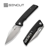 Noże - Nóż składany Sencut GlideStrike Black Canvas Micarta, Satin 9Cr18MoV (S23018-4) - miniaturka - grafika 1