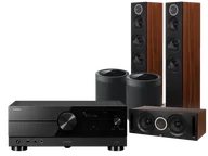 Kino domowe - Yamaha RX-A2A (czarny) + Debut Reference F5 (czarny) + Debut Reference C5 (czarny) + MusicCast 20 (czarny) - miniaturka - grafika 1