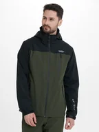 Odzież trekkingowa męska - Weather Report Kurtka przeciwdeszczowa Delton WR201566 Zielony Regular Fit - miniaturka - grafika 1