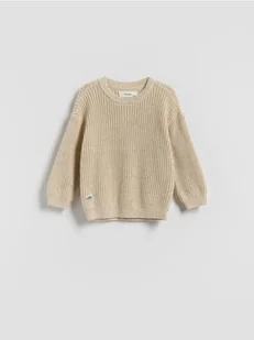 Reserved - Sweter oversize - złamana biel - Bluzy i sweterki niemowlęce - miniaturka - grafika 1