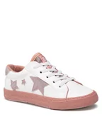 Buty dla dziewczynek - Big Star Białe trampki dziecięce FF374035 r30 - miniaturka - grafika 1