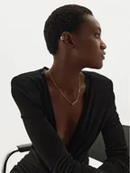 Kolczyki - Guess Nausznica JUBE04 660JW Złoty - miniaturka - grafika 1