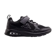 Buty dla dziewczynek - Buty dziecięce Kappa Turpin Czarne 261099K-1116 32 - miniaturka - grafika 1