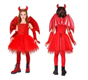 Stroje karnawałowe - Strój czerwony diabełek -116 - miniaturka - grafika 1
