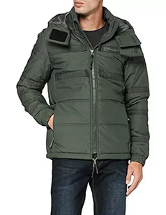 G-STAR RAW Męska kurtka Attac Tape Quilted Padded Jacket, szary (grafitowy C442-996), XS - Kurtki męskie - miniaturka - grafika 1