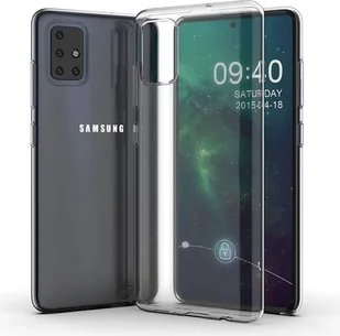 Etui na telefon komórkowy Samsung Galaxy Protective Case Cover Bumper Case Shell Ultra Thin, Model: Samsung Galaxy A51, Wybierz wzór: Przezroczysty - Etui i futerały do telefonów - miniaturka - grafika 1