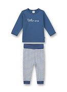 Śpiochy dla niemowląt - Sanetta Chłopcy długi niebieski piżama dla małych dzieci - miniaturka - grafika 1