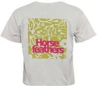 Koszulki i topy damskie - t-shirt damski HORSEFEATHERS MARGO TOP Cement - miniaturka - grafika 1
